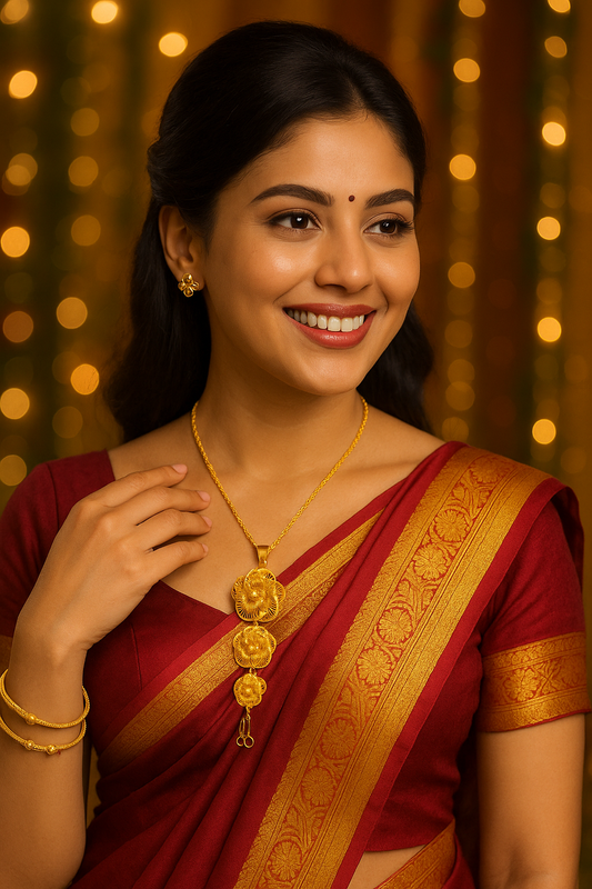 1. 🌟Luxury Anti-Tarnish Golden Jewellery Combo – Festive Limited Offer 🌟