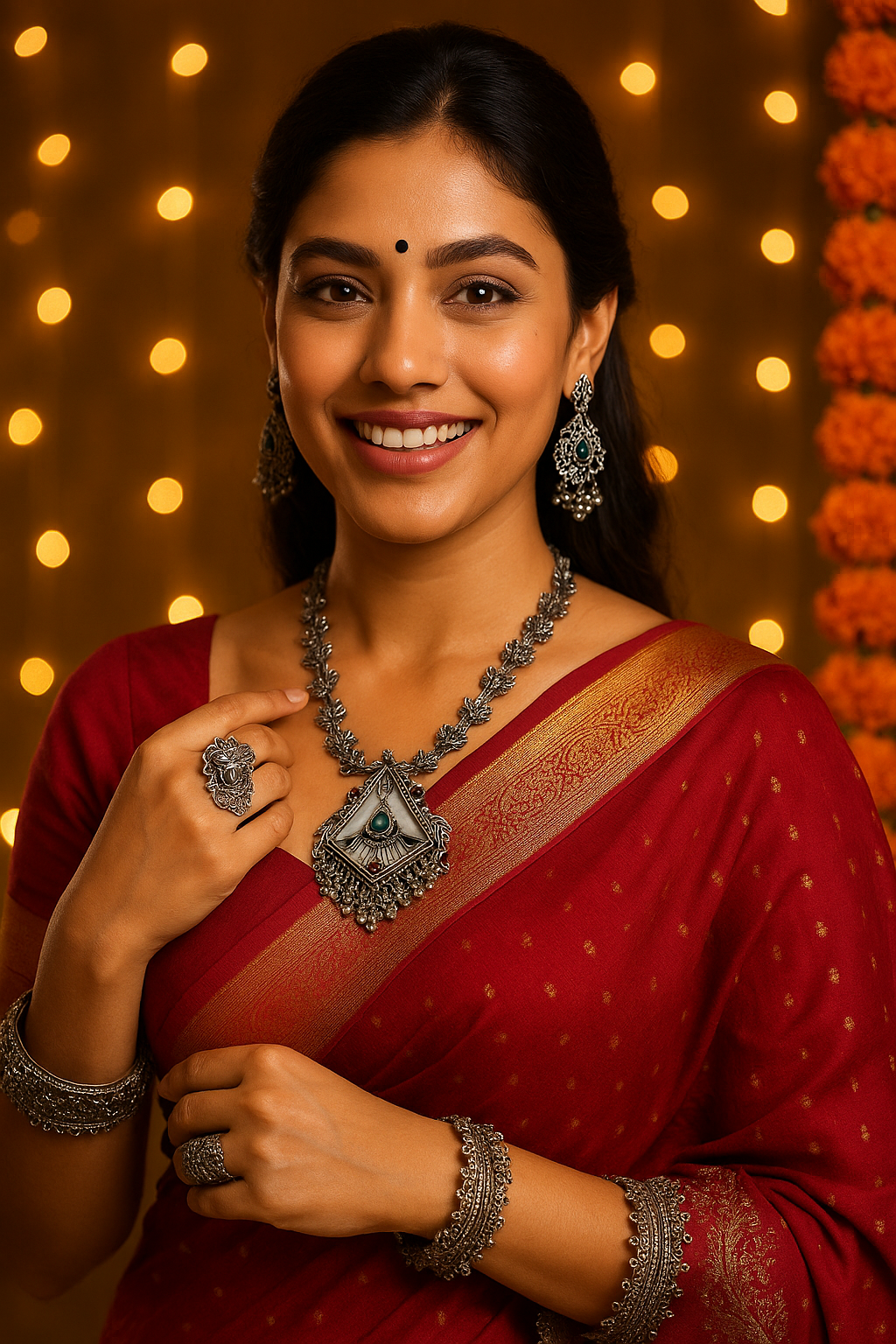 2.β¨ Royal Oxidised Jewellery Big Festive Combo Offer β¨