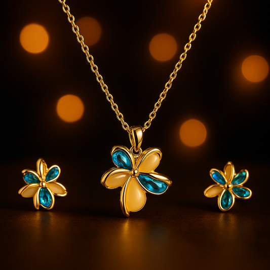 4.🌟 Luxury Anti-Tarnish Jewellery Combo – Festive Limited Offer 🌟